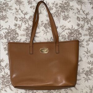 Michael Kors Tan Leather Tote